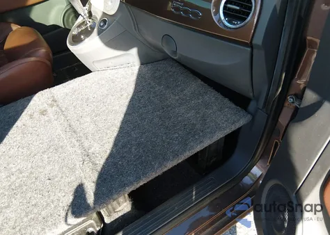 2012 Fiat 500 Lounge from USA, damaged, VIN 3C3CFFCR1CT212488